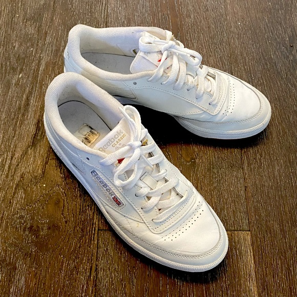 White Reebok Classic Sneakers